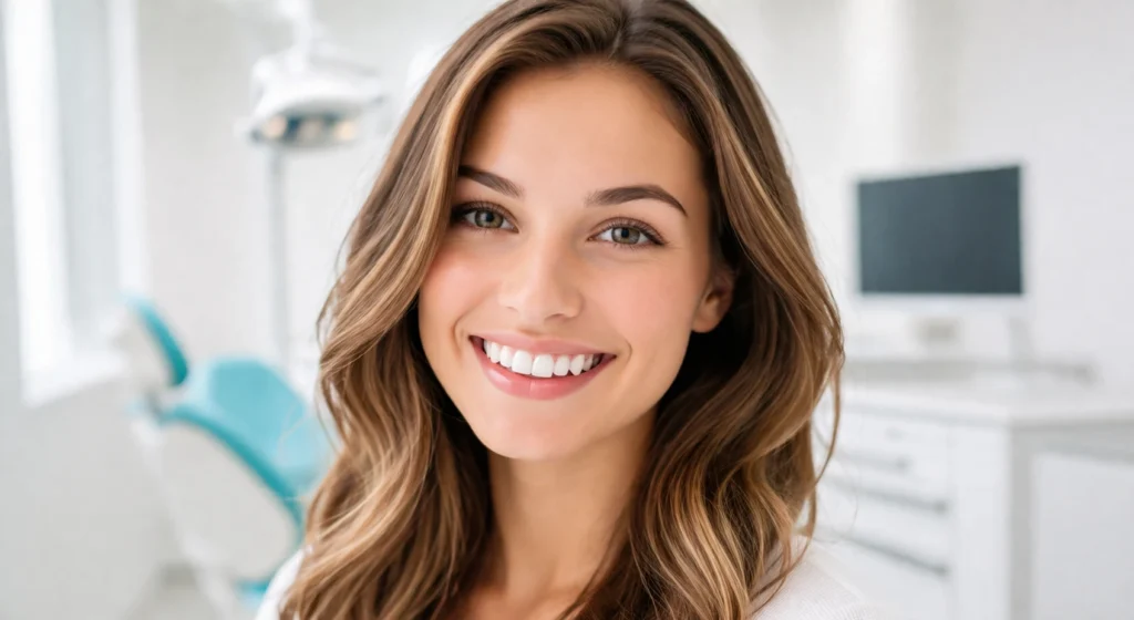 dental care teeth whitening bright smile result